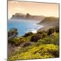 Awesome South Africa Collection Square - South Peninsula Landscape at Sunset - Cape Town-Philippe Hugonnard-Mounted Photographic Print