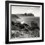 Awesome South Africa Collection Square - South Peninsula Landscape - Cape Town B&W-Philippe Hugonnard-Framed Photographic Print