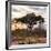 Awesome South Africa Collection Square - Sunrise in Savannah II-Philippe Hugonnard-Framed Photographic Print