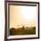 Awesome South Africa Collection Square - Sunrise in Savannah III-Philippe Hugonnard-Framed Photographic Print