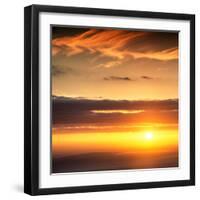 Awesome South Africa Collection Square - Sunset-Philippe Hugonnard-Framed Photographic Print