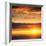 Awesome South Africa Collection Square - Sunset-Philippe Hugonnard-Framed Photographic Print