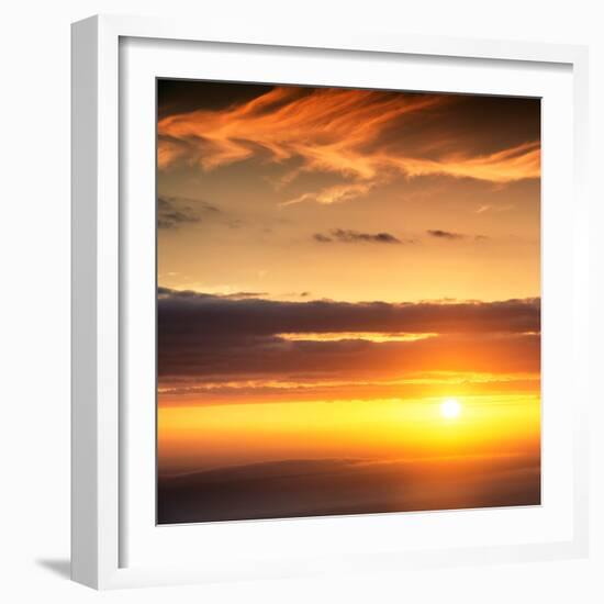 Awesome South Africa Collection Square - Sunset-Philippe Hugonnard-Framed Photographic Print