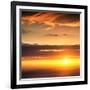 Awesome South Africa Collection Square - Sunset-Philippe Hugonnard-Framed Photographic Print