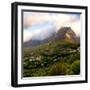 Awesome South Africa Collection Square - Table Mountain at Sunset-Philippe Hugonnard-Framed Photographic Print