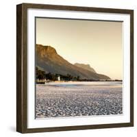 Awesome South Africa Collection Square - Twelve Apostles Moutains at Sunset - Cape Town II-Philippe Hugonnard-Framed Photographic Print