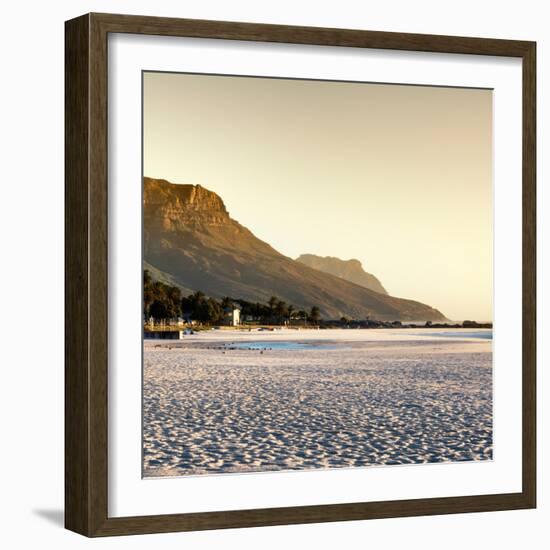 Awesome South Africa Collection Square - Twelve Apostles Moutains at Sunset - Cape Town II-Philippe Hugonnard-Framed Photographic Print
