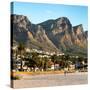 Awesome South Africa Collection Square - Twelve Apostles Moutains at Sunset - Cape Town III-Philippe Hugonnard-Stretched Canvas