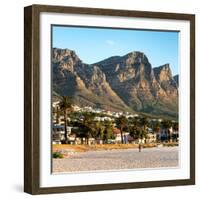 Awesome South Africa Collection Square - Twelve Apostles Moutains at Sunset - Cape Town III-Philippe Hugonnard-Framed Photographic Print