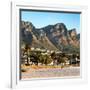 Awesome South Africa Collection Square - Twelve Apostles Moutains at Sunset - Cape Town III-Philippe Hugonnard-Framed Photographic Print