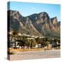 Awesome South Africa Collection Square - Twelve Apostles Moutains at Sunset - Cape Town III-Philippe Hugonnard-Stretched Canvas