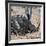 Awesome South Africa Collection Square - Two White Rhinos-Philippe Hugonnard-Framed Photographic Print