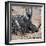 Awesome South Africa Collection Square - Two White Rhinos-Philippe Hugonnard-Framed Photographic Print