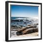 Awesome South Africa Collection Square - View of the South Atlantic Ocean II-Philippe Hugonnard-Framed Photographic Print