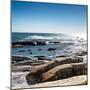 Awesome South Africa Collection Square - View of the South Atlantic Ocean II-Philippe Hugonnard-Mounted Photographic Print