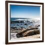 Awesome South Africa Collection Square - View of the South Atlantic Ocean II-Philippe Hugonnard-Framed Photographic Print