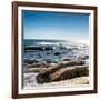 Awesome South Africa Collection Square - View of the South Atlantic Ocean II-Philippe Hugonnard-Framed Photographic Print