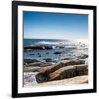 Awesome South Africa Collection Square - View of the South Atlantic Ocean II-Philippe Hugonnard-Framed Photographic Print