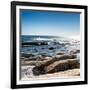 Awesome South Africa Collection Square - View of the South Atlantic Ocean II-Philippe Hugonnard-Framed Photographic Print