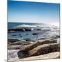 Awesome South Africa Collection Square - View of the South Atlantic Ocean II-Philippe Hugonnard-Mounted Photographic Print