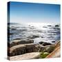 Awesome South Africa Collection Square - View of the South Atlantic Ocean III-Philippe Hugonnard-Stretched Canvas