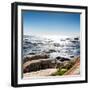 Awesome South Africa Collection Square - View of the South Atlantic Ocean III-Philippe Hugonnard-Framed Photographic Print