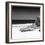 Awesome South Africa Collection Square - White Sandy Beach II-Philippe Hugonnard-Framed Photographic Print