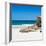 Awesome South Africa Collection Square - White Sandy Beach-Philippe Hugonnard-Framed Photographic Print