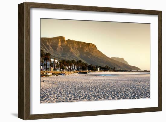 Awesome South Africa Collection - Sunset at Camps Bay - Cape Town-Philippe Hugonnard-Framed Photographic Print