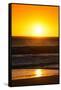 Awesome South Africa Collection - Sunset Blazing Sun over the Ocean I-Philippe Hugonnard-Framed Stretched Canvas