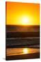 Awesome South Africa Collection - Sunset Blazing Sun over the Ocean I-Philippe Hugonnard-Stretched Canvas