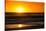 Awesome South Africa Collection - Sunset Blazing Sun over the Ocean-Philippe Hugonnard-Stretched Canvas