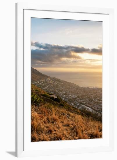 Awesome South Africa Collection - Sunset Cape Town II-Philippe Hugonnard-Framed Premium Photographic Print