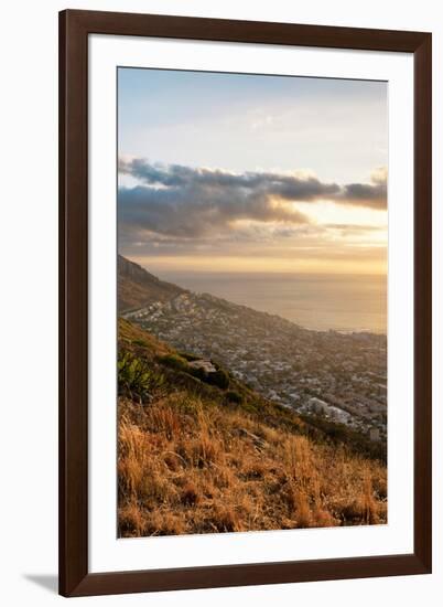 Awesome South Africa Collection - Sunset Cape Town II-Philippe Hugonnard-Framed Premium Photographic Print