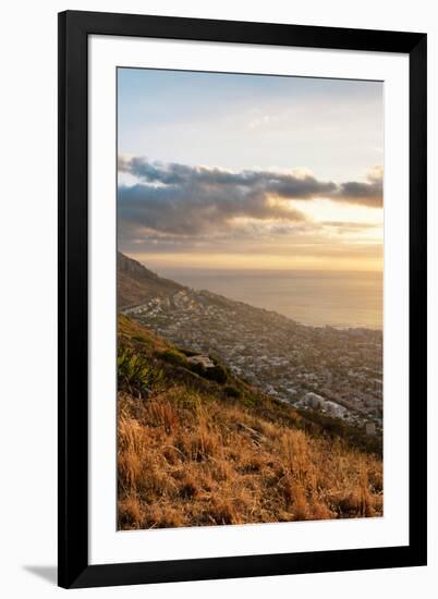 Awesome South Africa Collection - Sunset Cape Town II-Philippe Hugonnard-Framed Premium Photographic Print