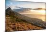 Awesome South Africa Collection - Sunset Cape Town-Philippe Hugonnard-Mounted Photographic Print