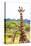 Awesome South Africa Collection - Two Giraffes XII-Philippe Hugonnard-Stretched Canvas