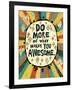 Awesome Words 1-Richard Faust-Framed Art Print