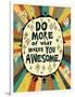 Awesome Words 1-Richard Faust-Framed Art Print