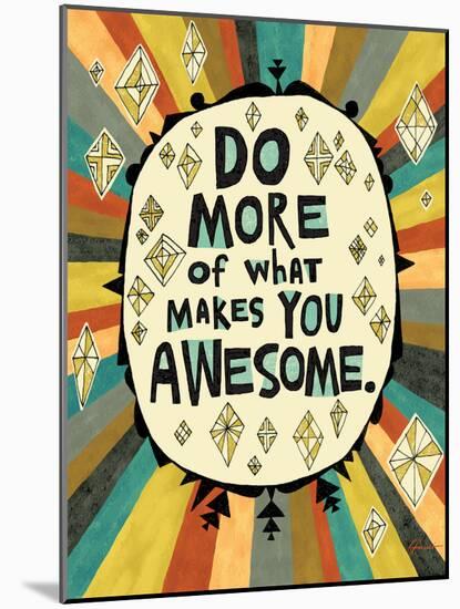 Awesome Words 1-Richard Faust-Mounted Art Print