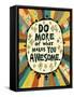 Awesome Words 1-Richard Faust-Framed Stretched Canvas