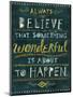 Awesome Words 2-Richard Faust-Mounted Art Print