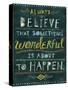 Awesome Words 2-Richard Faust-Stretched Canvas