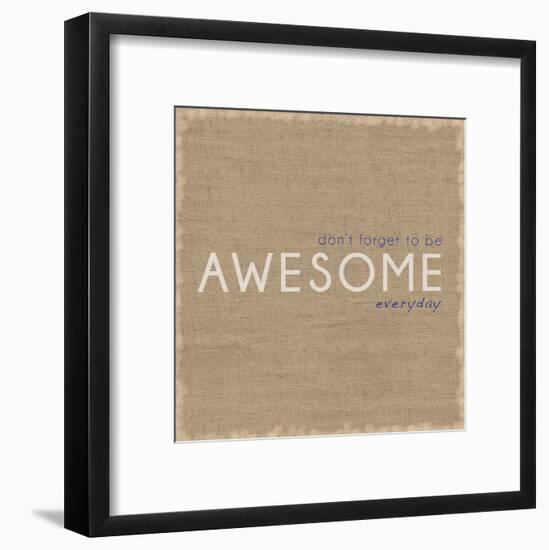 Awesome-Lauren Gibbons-Framed Art Print