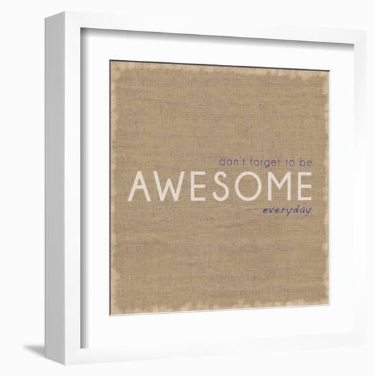 Awesome-Lauren Gibbons-Framed Art Print