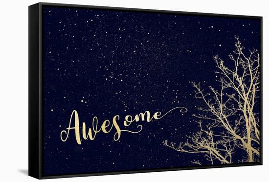 Awesome-Cora Niele-Framed Stretched Canvas