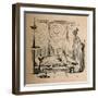 'Awful appearance of the Shade of Remus to Romulus', 1852-John Leech-Framed Giclee Print