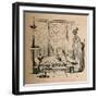 'Awful appearance of the Shade of Remus to Romulus', 1852-John Leech-Framed Giclee Print