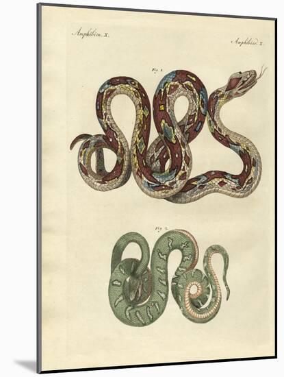 Awful Snake-null-Mounted Giclee Print