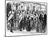 Awkward Incident in Fashionable Life, 1876-Swain-Mounted Giclee Print